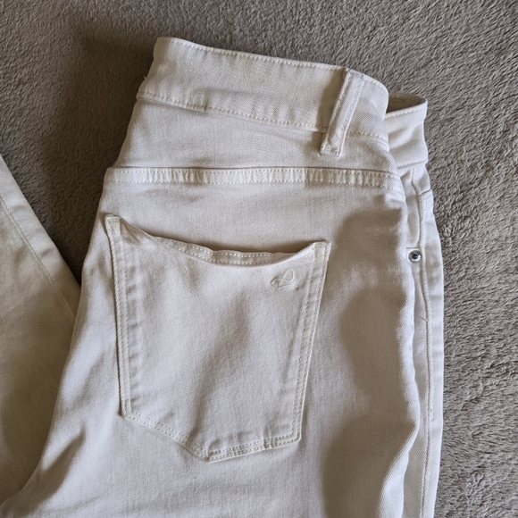 DL1961 Nina High Rise Instasculpt Skinny Ivory size 30 - Picture 3 of 15